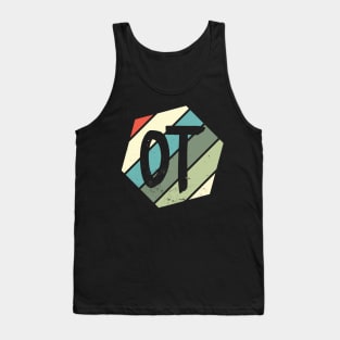 OT Occupational Therapy Therapist Month Gift product Tank Top